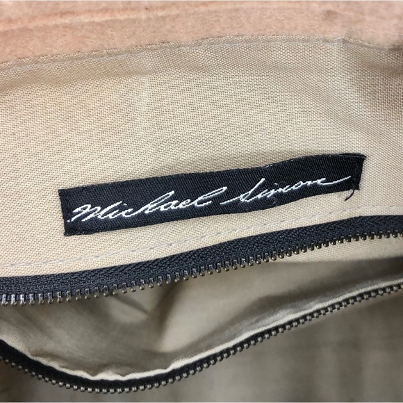 Rare Michael Simon Kangaroo Tote Bag Colorful Felt Carryall Designer Artsy Purse - Picture 8 of 13